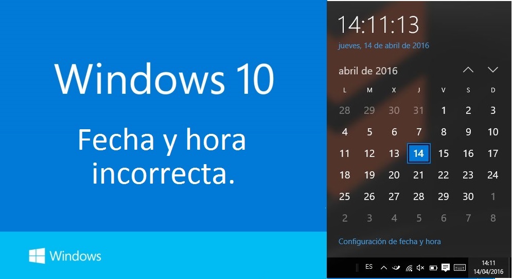 Cómo Corregir Fecha Y Hora Incorrectos En Windows 10 3638